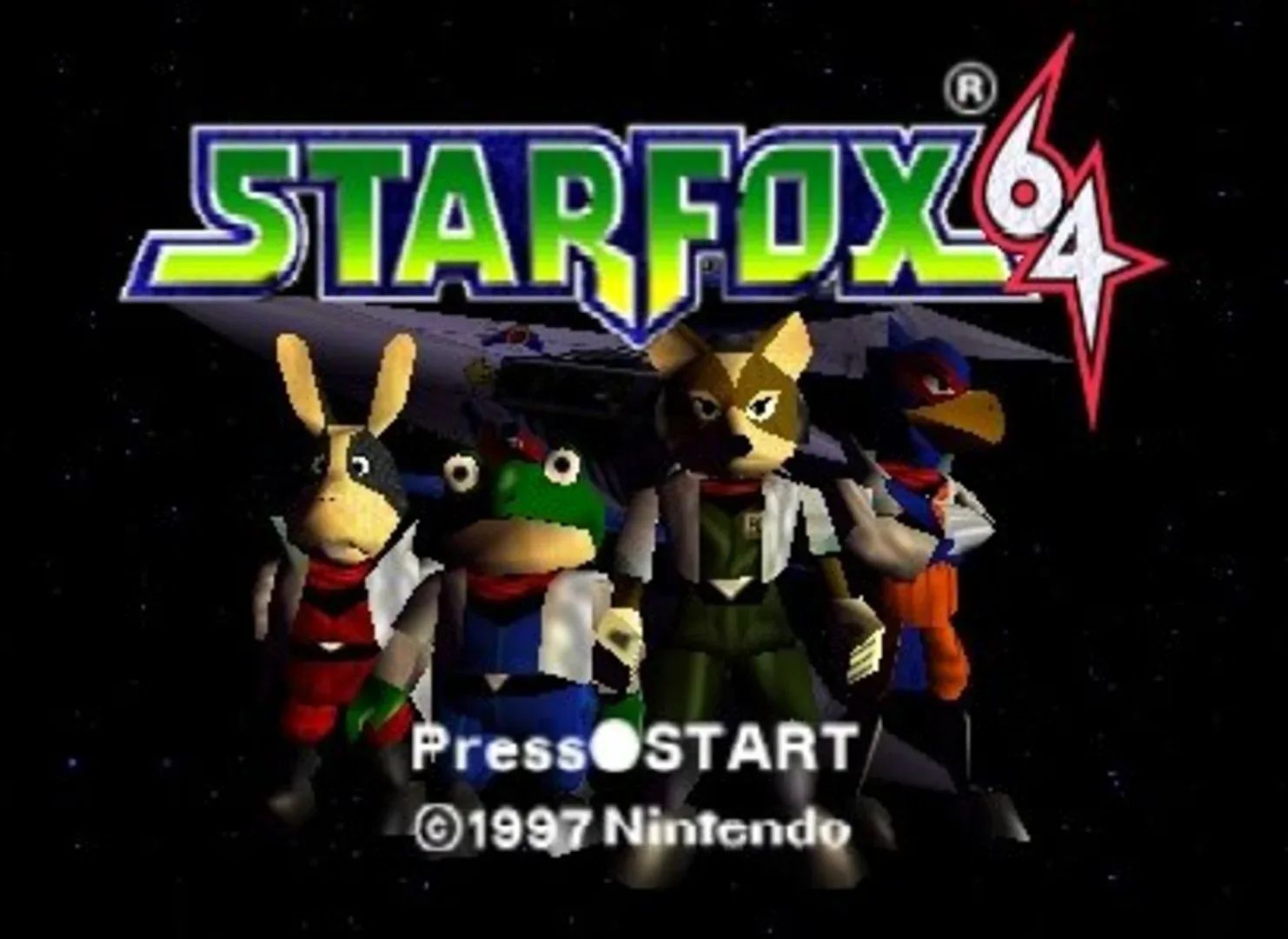 Captura de pantalla - Star Fox 64