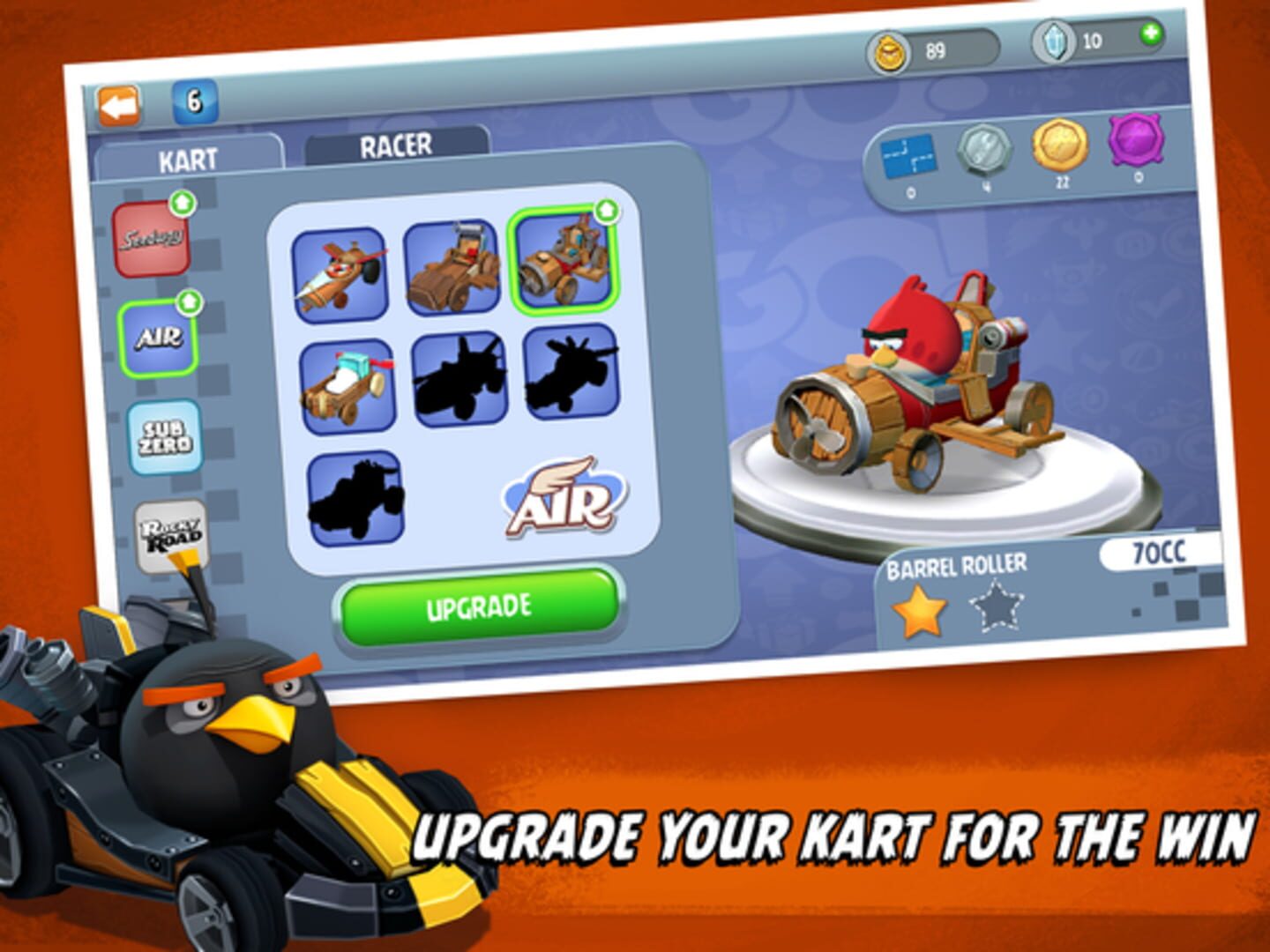 Captura de pantalla - Angry Birds Go!