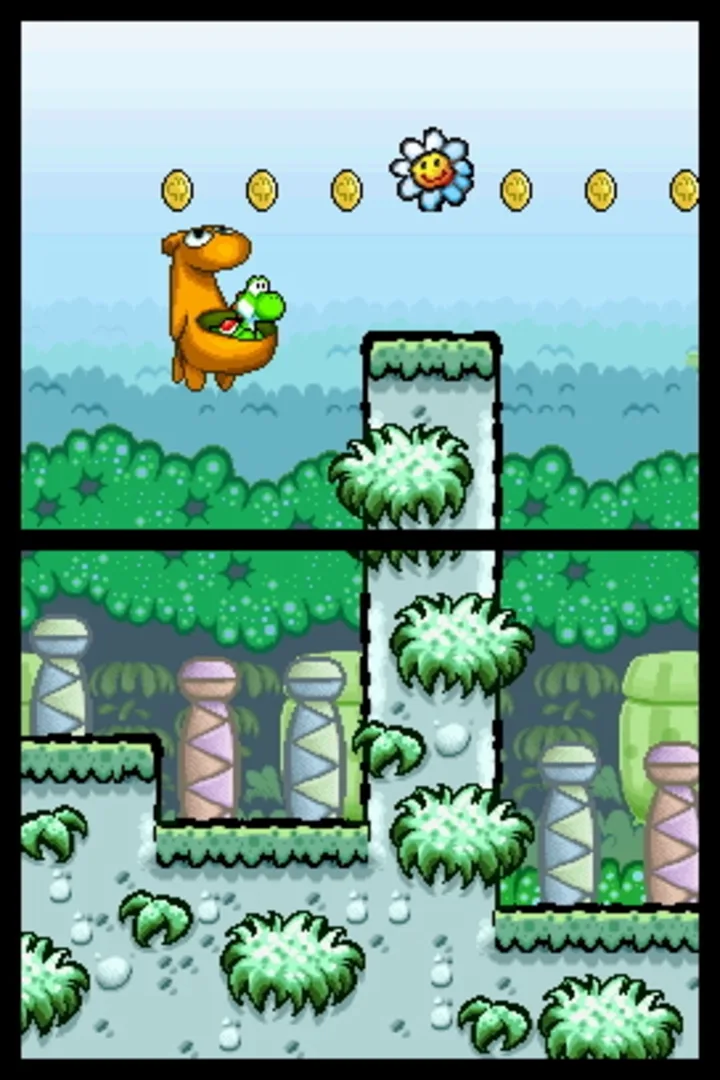 Captura de pantalla - Yoshi's Island DS