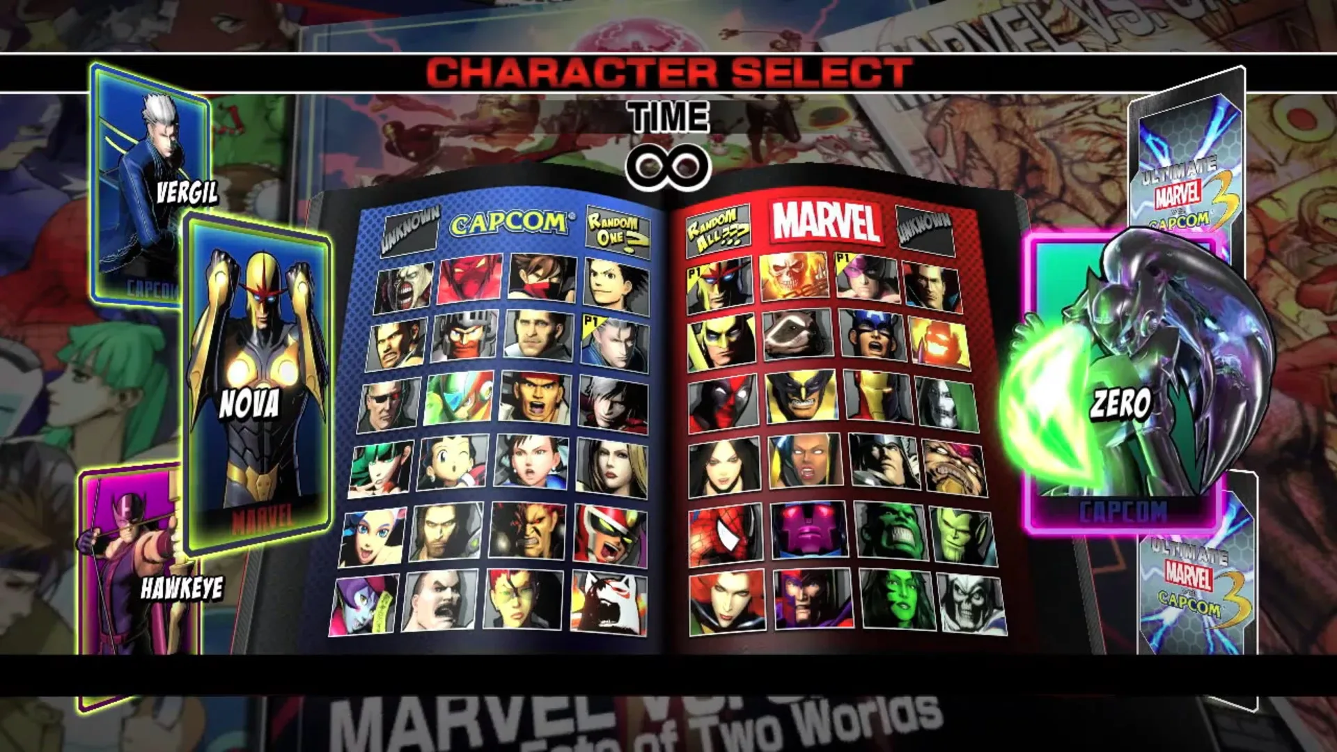 Captura de pantalla - Ultimate Marvel vs. Capcom 3