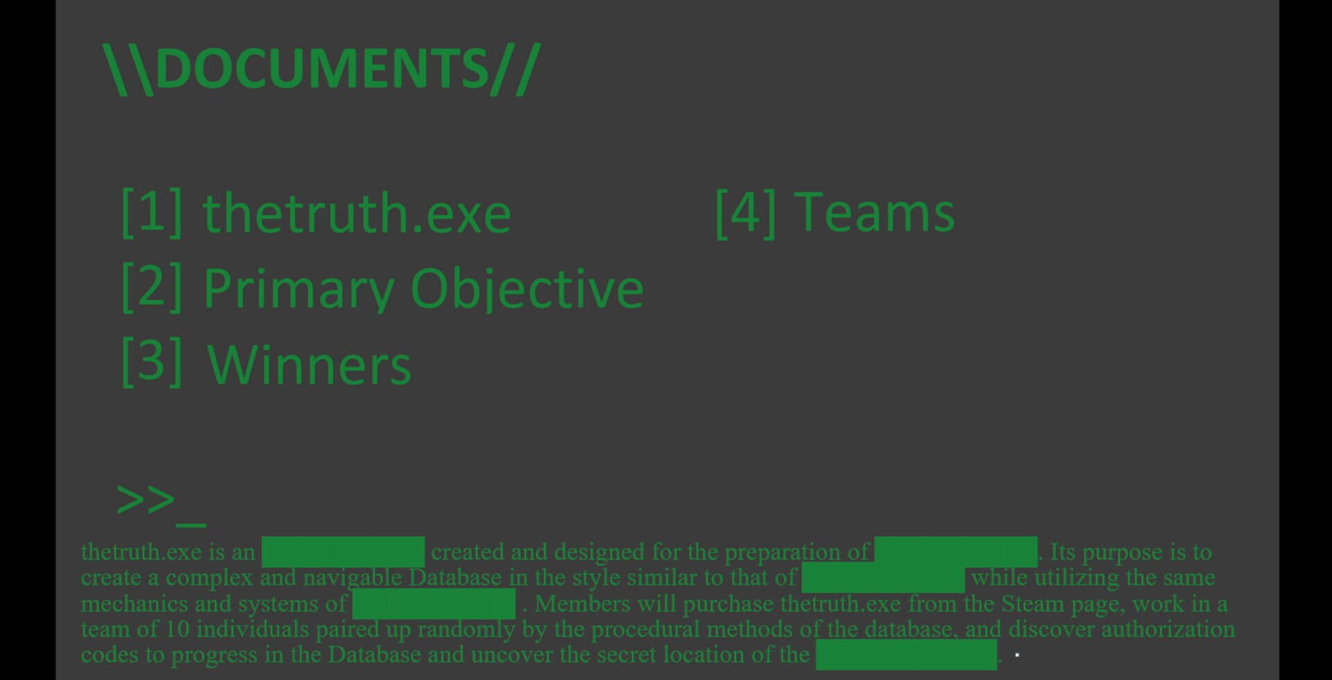 TheTruth.exe - Screenshot