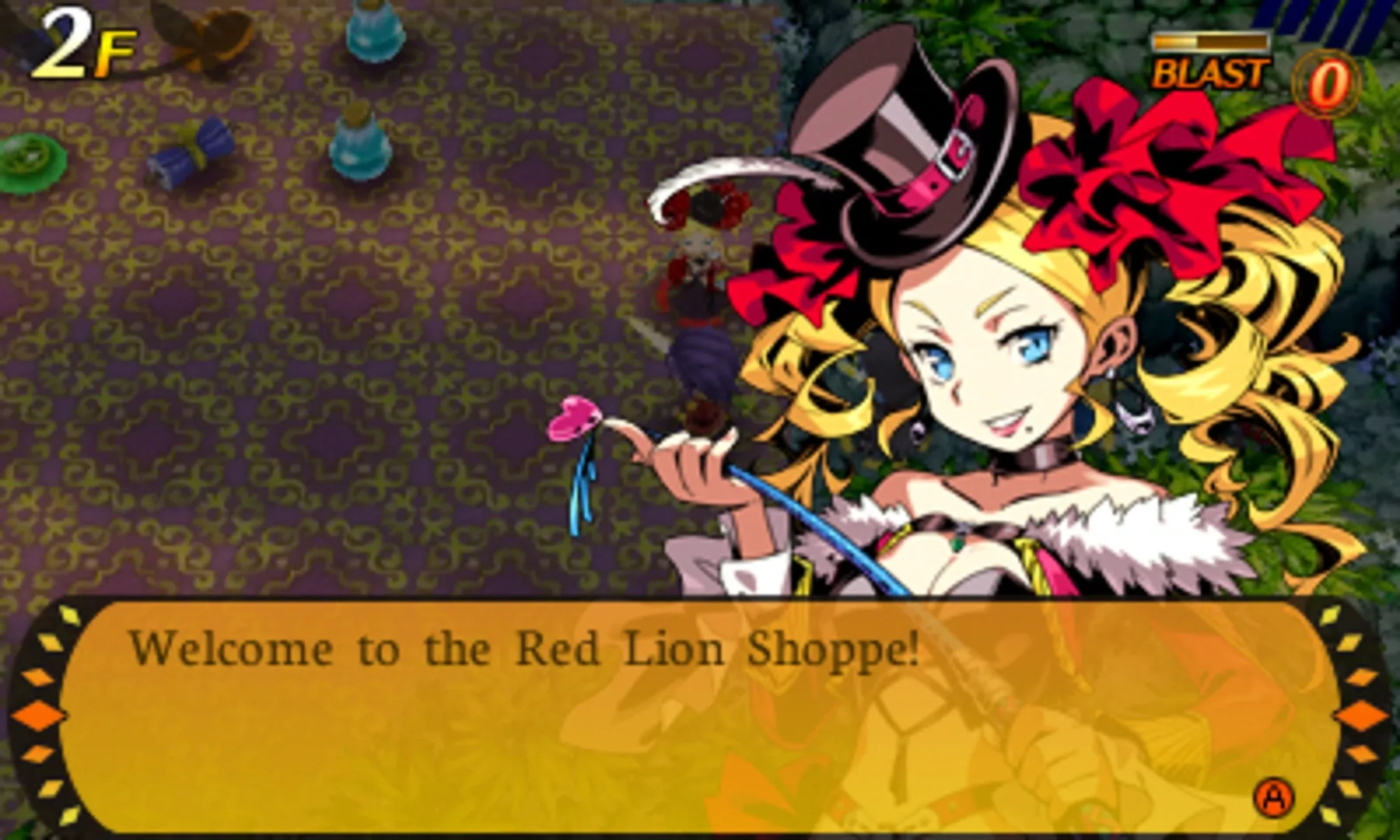 Captura de pantalla - Etrian Mystery Dungeon