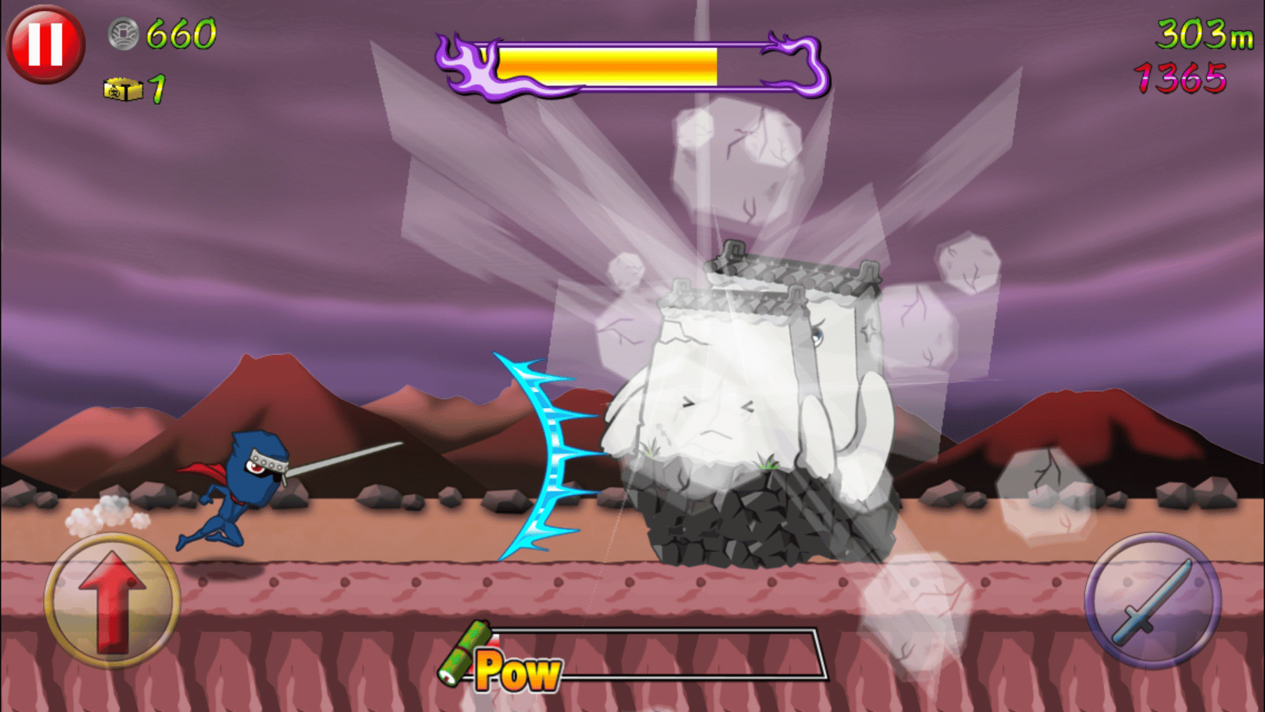 Ninja Strike: Dangerous Dash screenshot