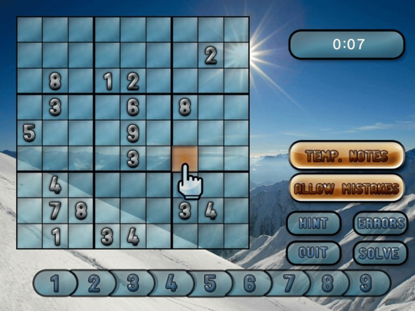 Sudoku Challenge! screenshot