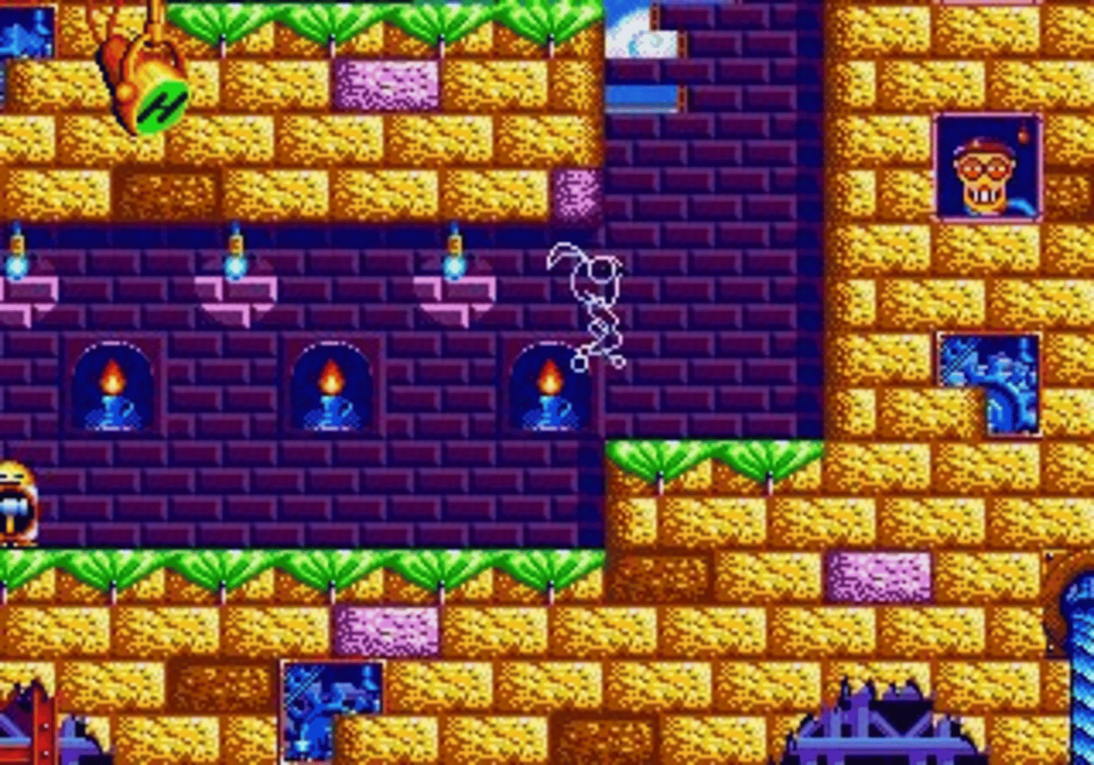 Dynamite Headdy screenshot