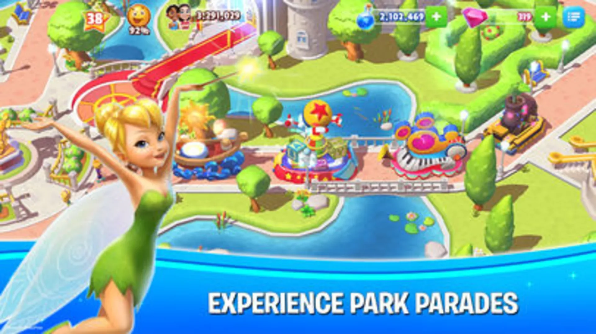 Captura de pantalla - Disney Magic Kingdoms