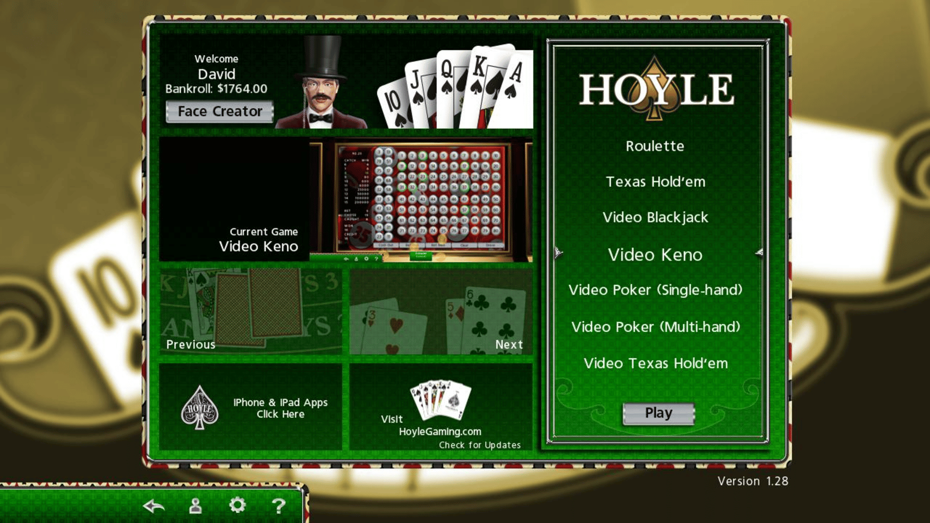 Hoyle Official Casino Games screenshot