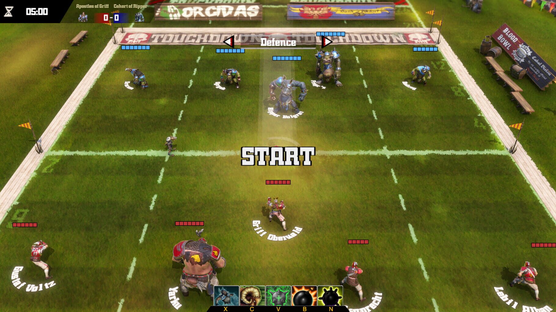 Captura de pantalla - Blood Bowl: Death Zone