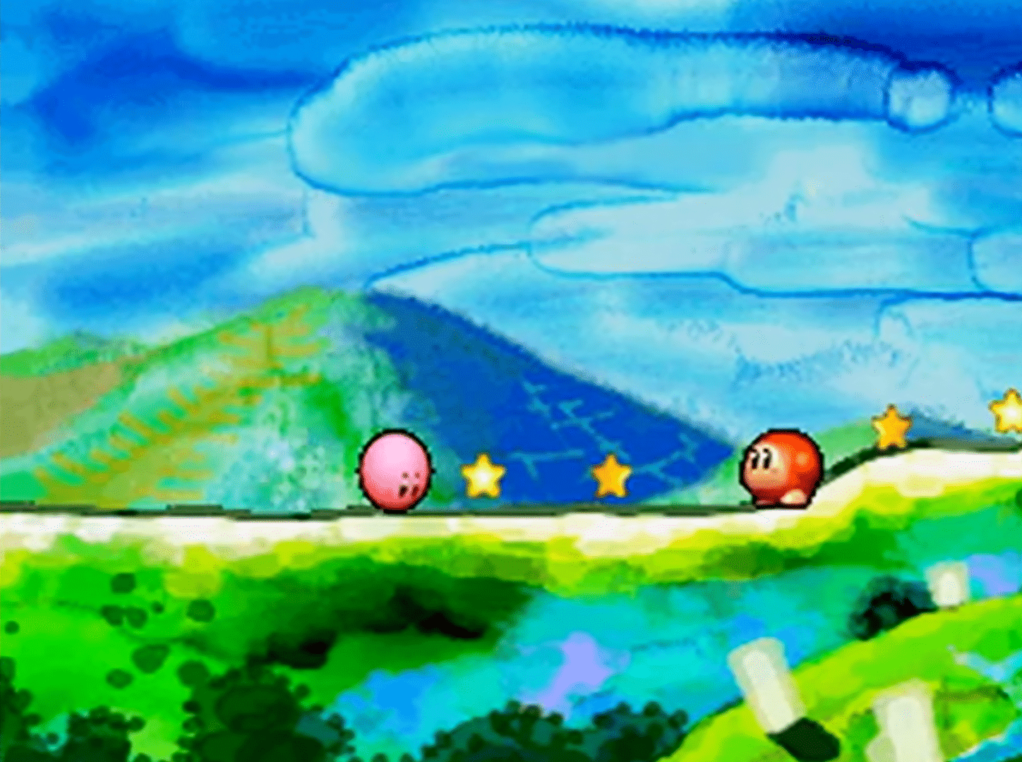 Kirby: Canvas Curse screenshot