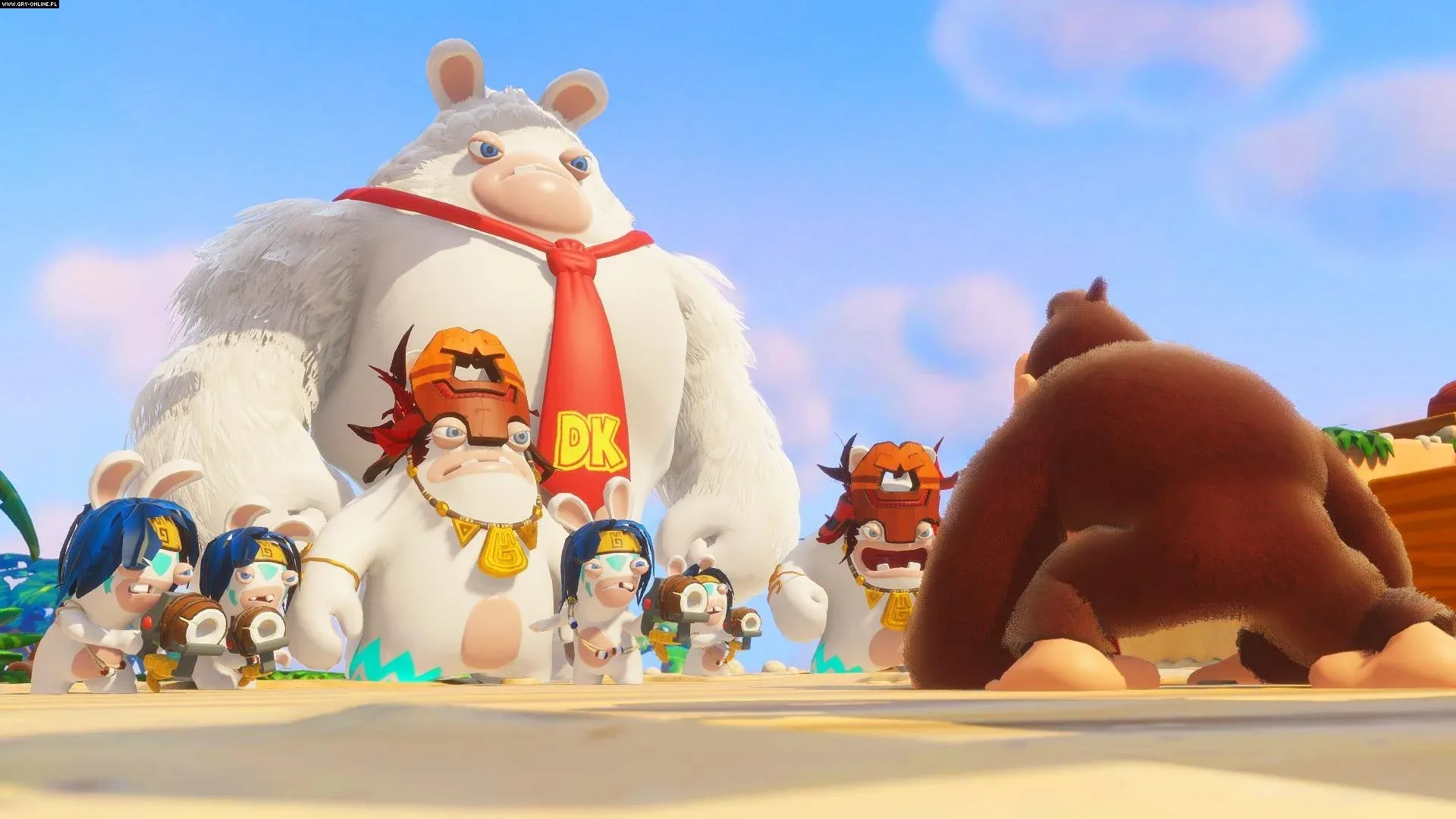 Captura de pantalla - Mario + Rabbids Kingdom Battle: Donkey Kong Adventure