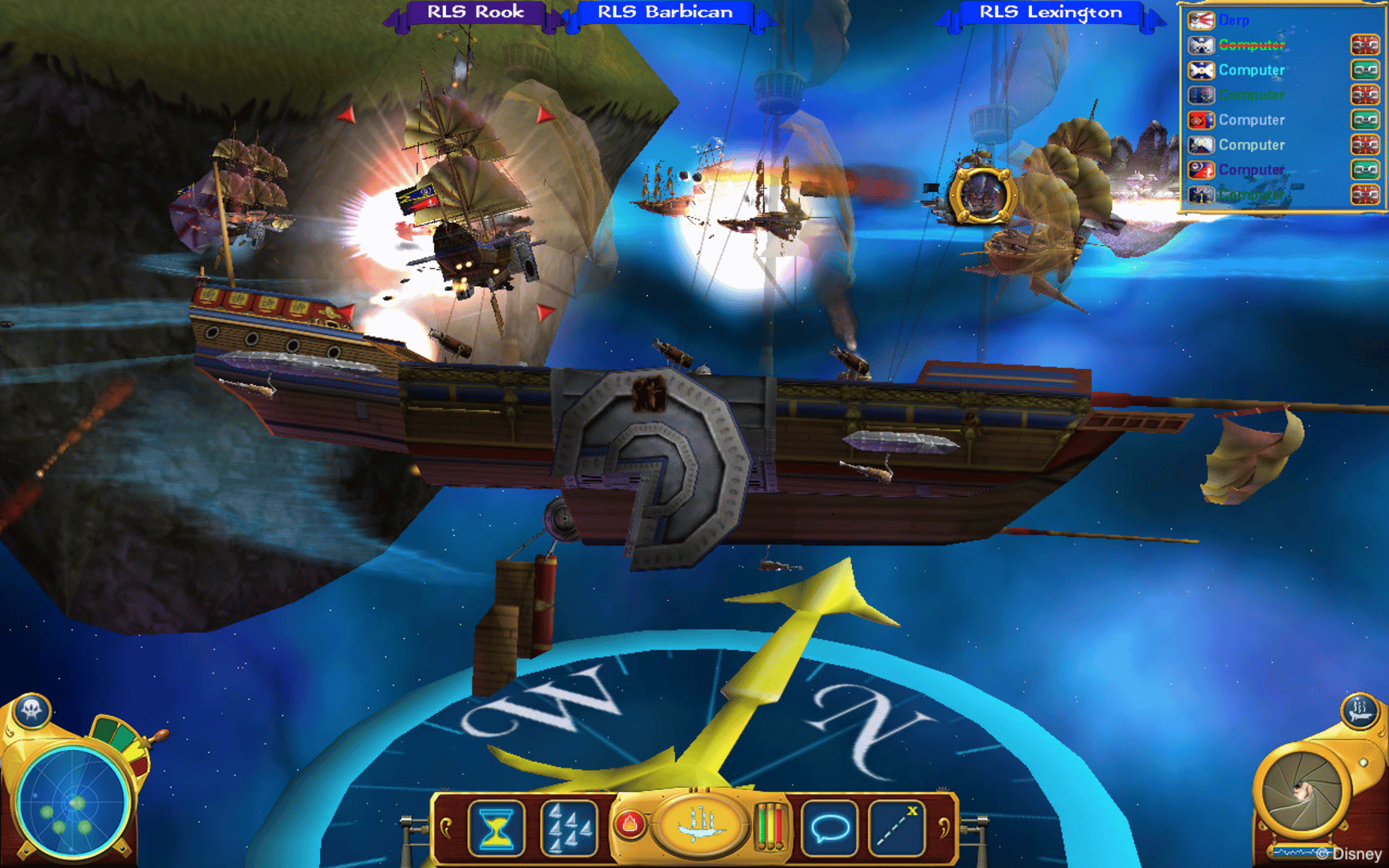 Disney's Treasure Planet: Battle at Procyon screenshot