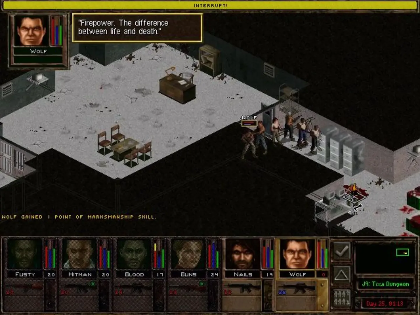 Captura de pantalla - Jagged Alliance 2