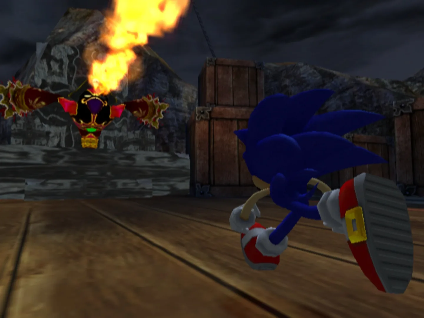 Captura de pantalla - Sonic and the Secret Rings