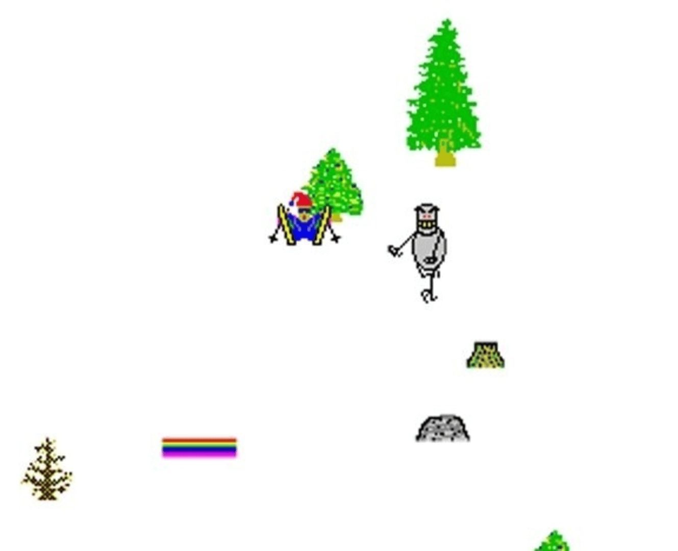 SkiFree screenshot