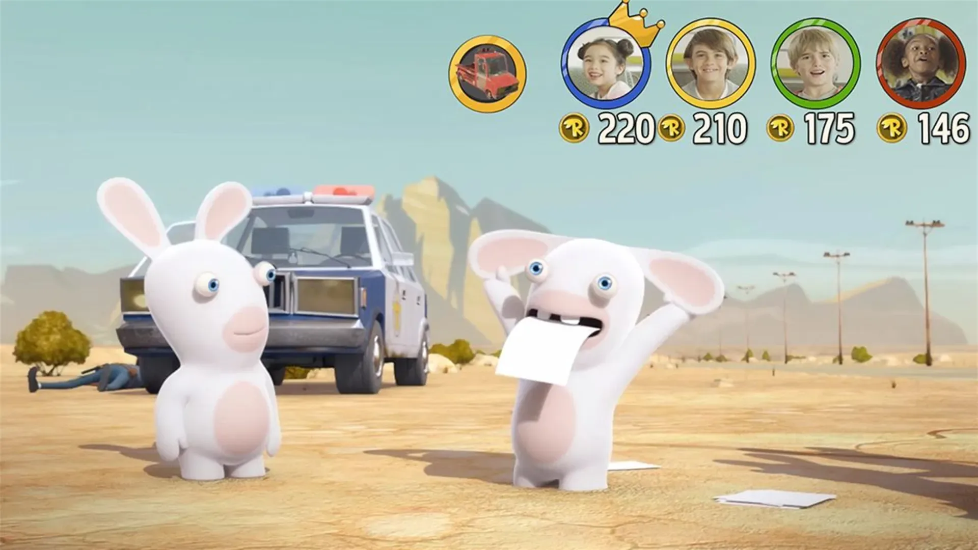 Captura de pantalla - Rabbids Invasion: The Interactive TV Show