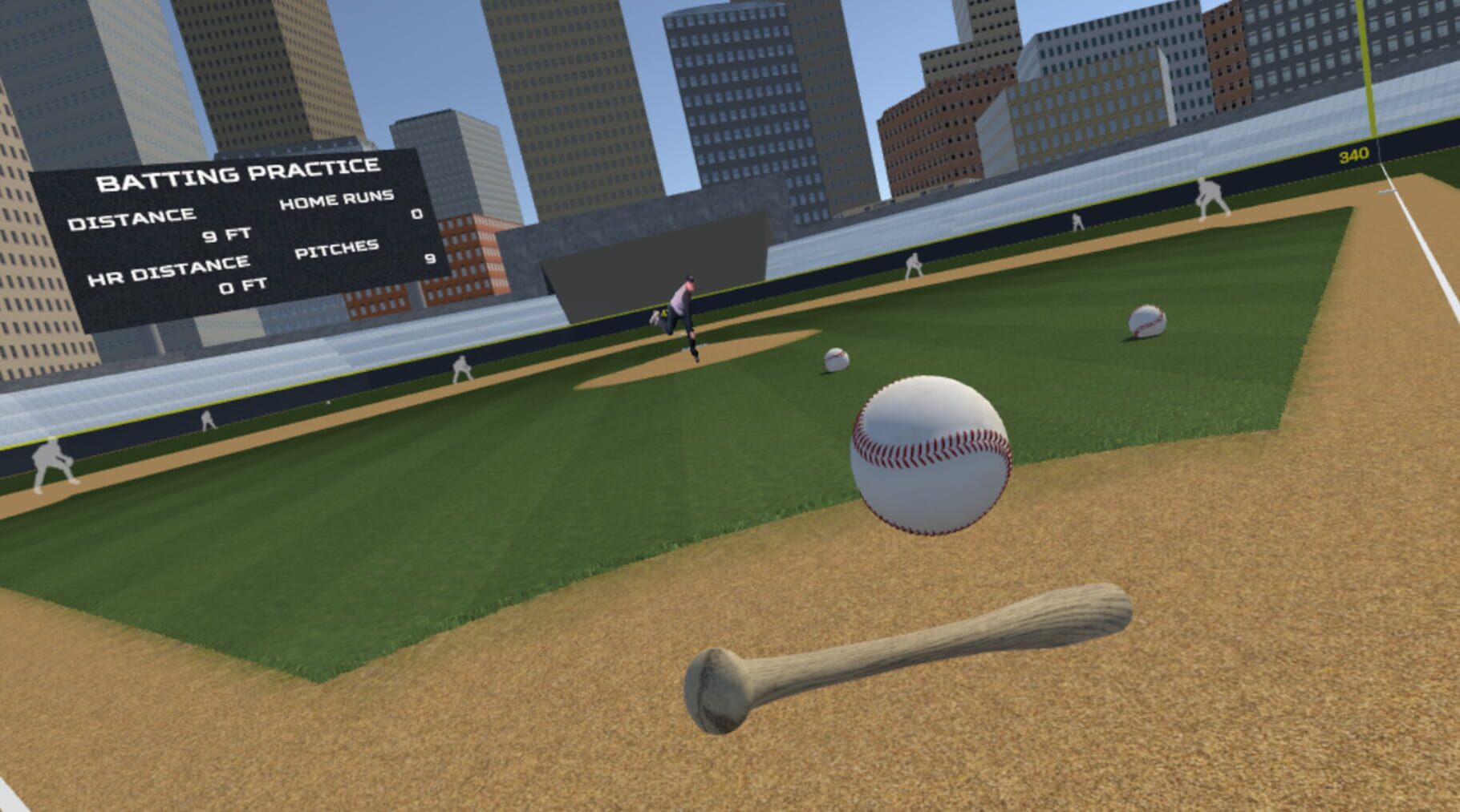 Your biggest game. VR Baseball. VR Бейсбол. Биг ап игра. Baseball Simulator.