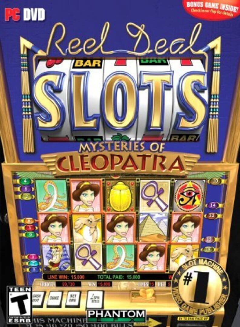 Reel Deal Slots: Mysteries of Cleopatra cover art