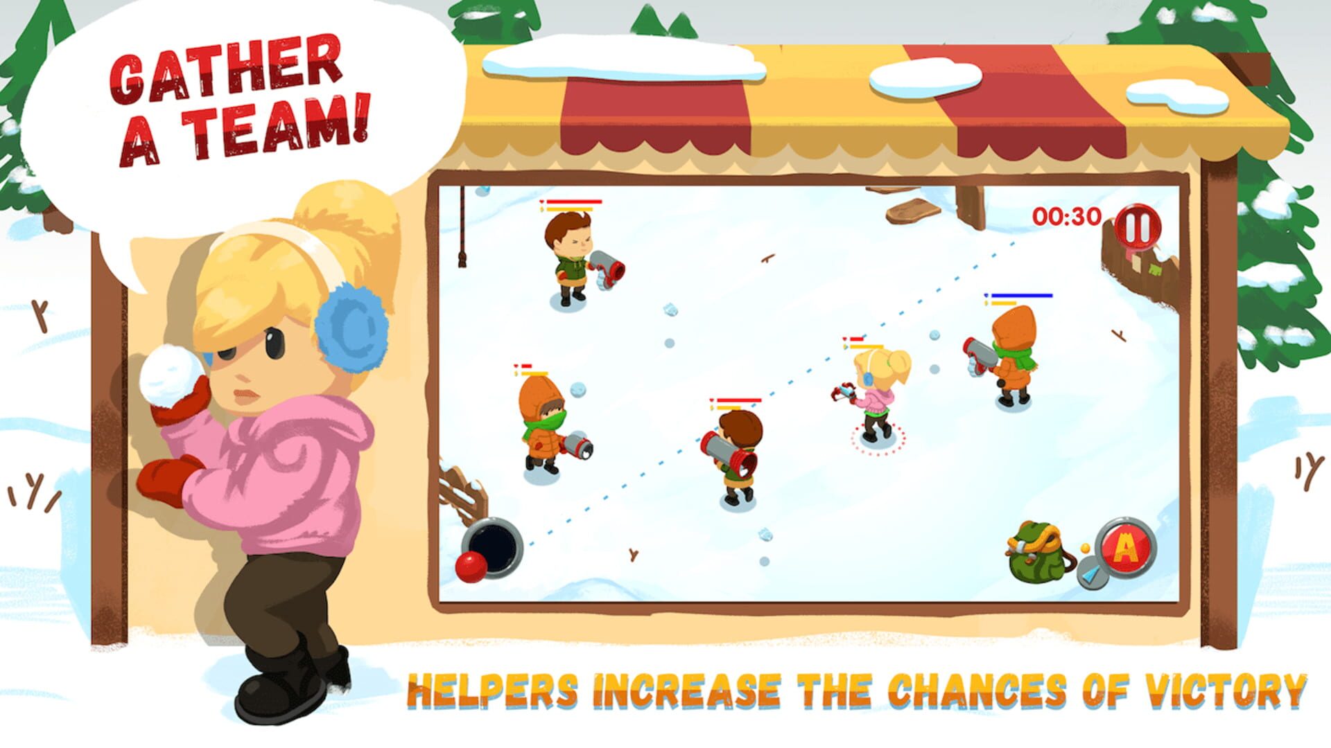 Snowicks: Snow Battle - Screenshot