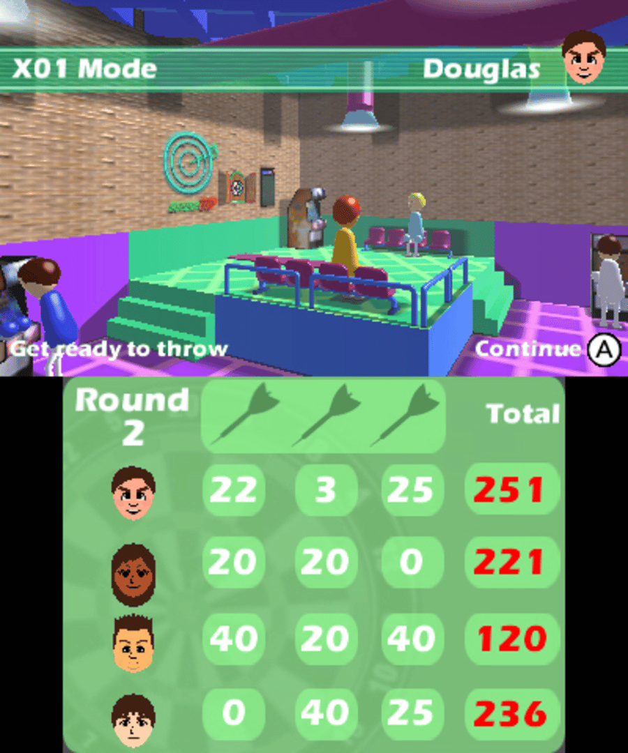 Darts Up 3D screenshot