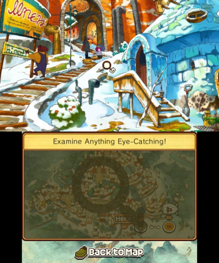 Professor Layton and the Azran Legacy screenshot