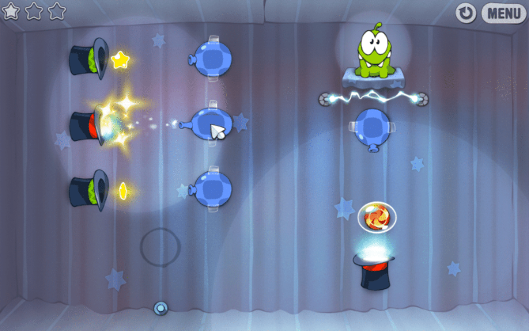 Cut the Rope 3DS screenshot