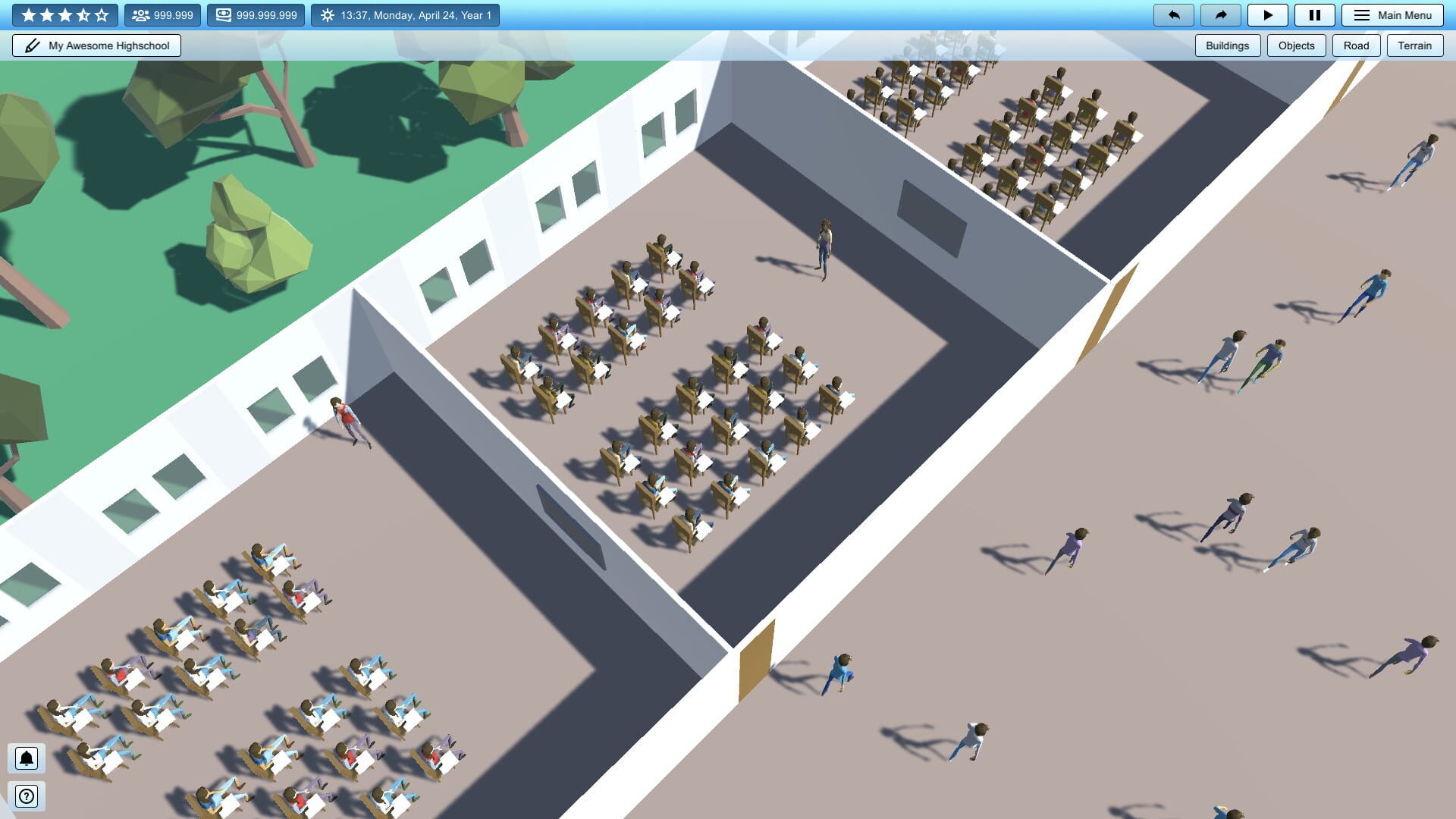 University Tycoon: 2019 - Screenshot