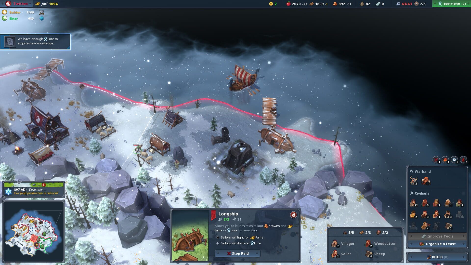 Northgard screenshot