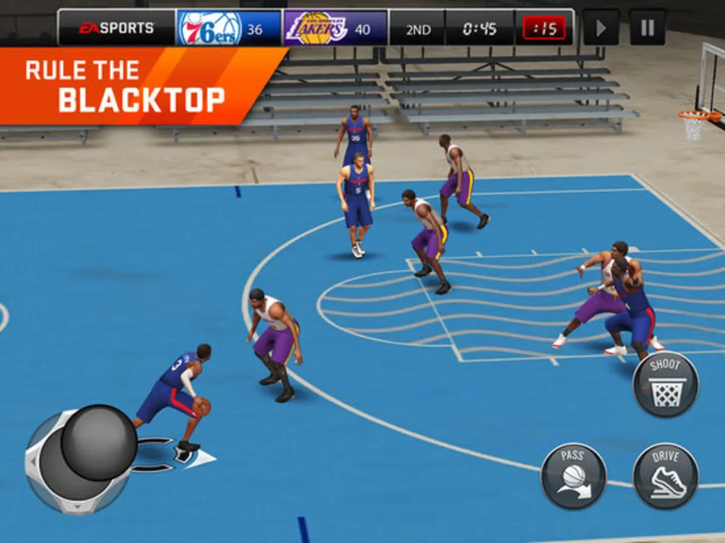 Captura de pantalla - NBA Live Mobile Basketball