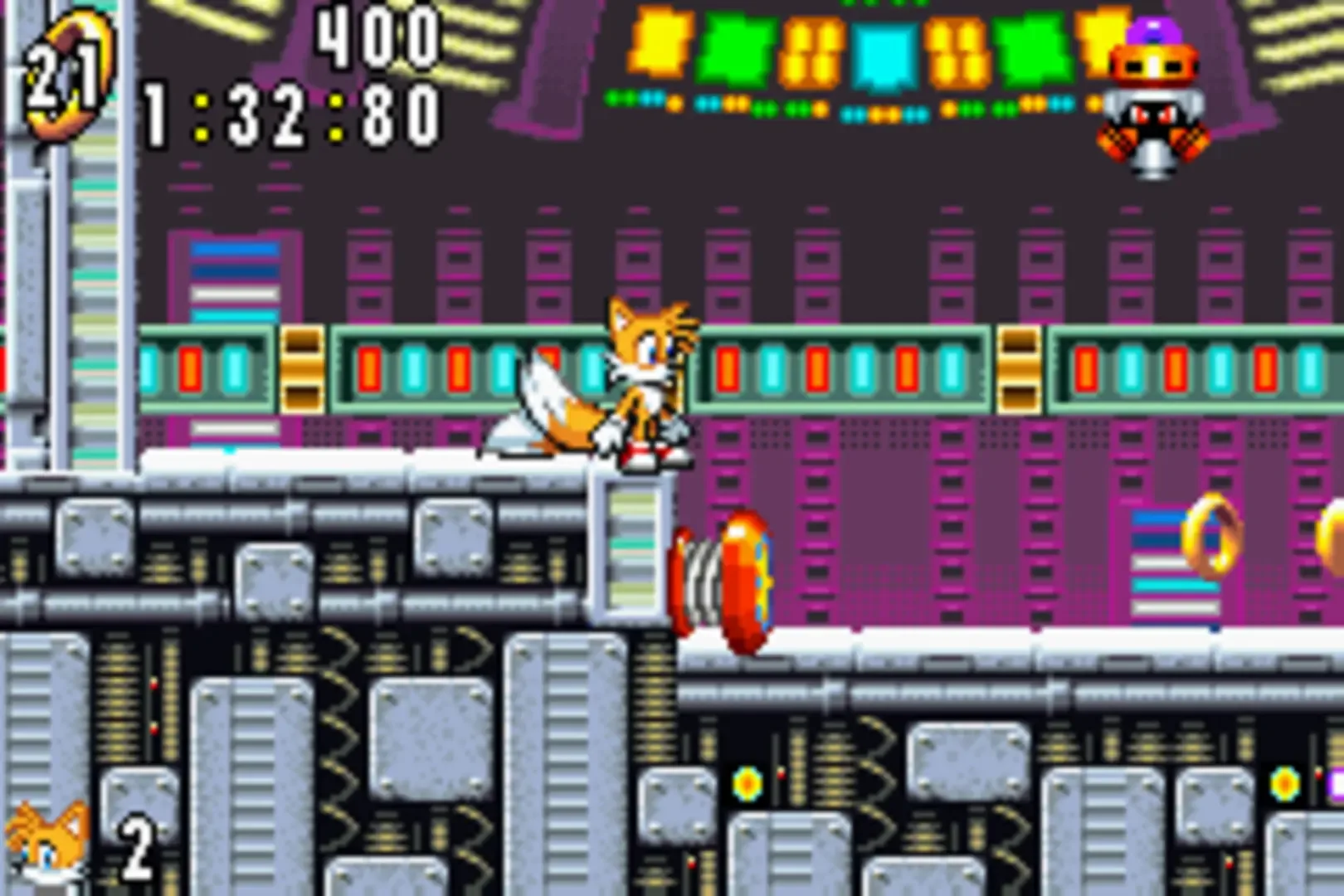 Captura de pantalla - Sonic Advance