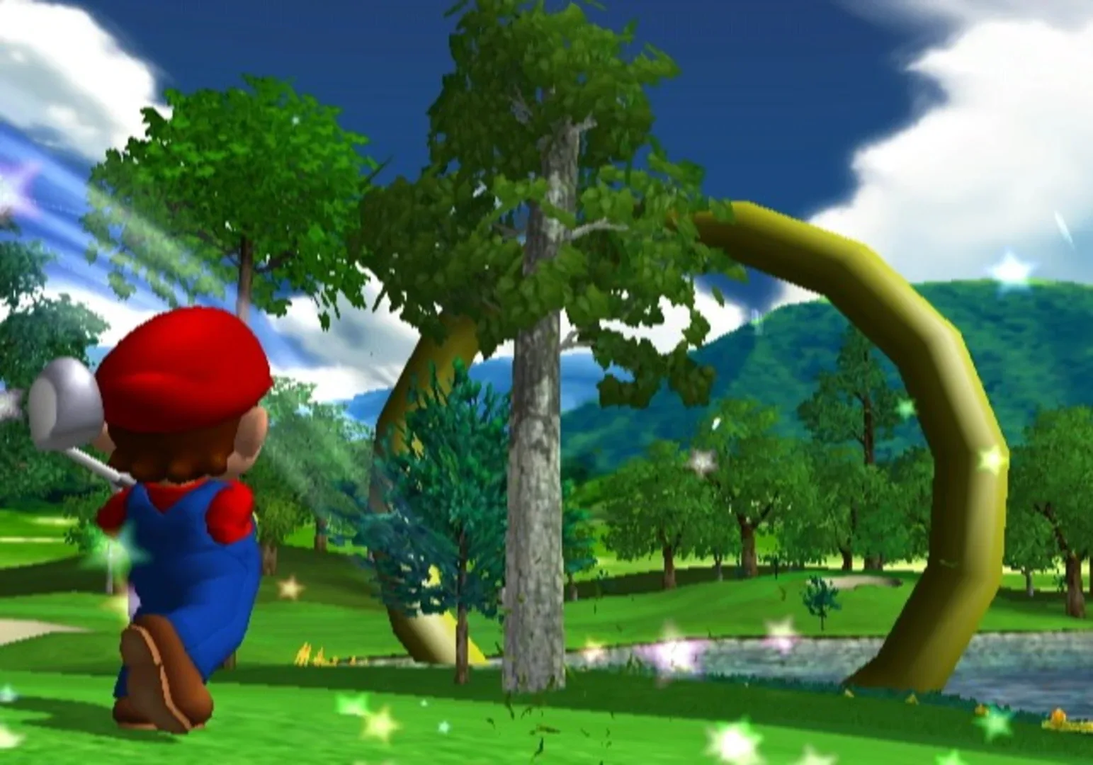 Captura de pantalla - Mario Golf: Toadstool Tour