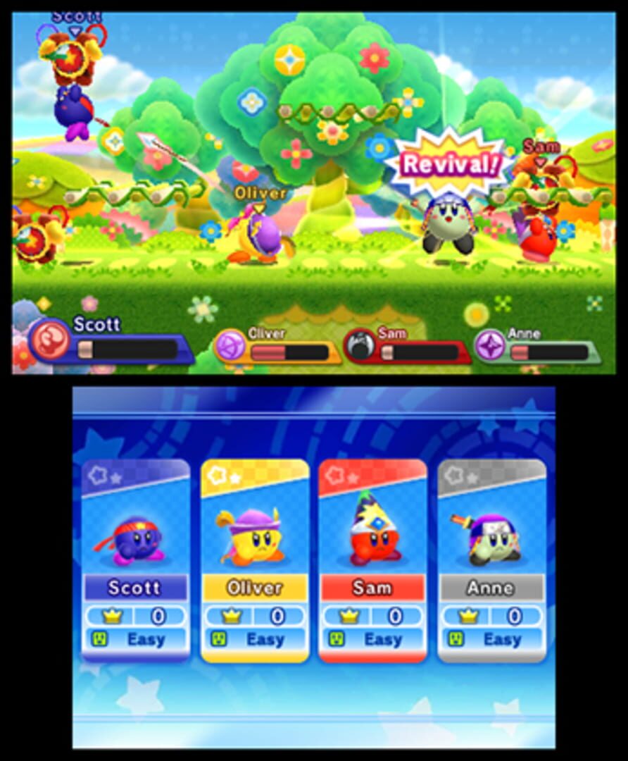 Captura de pantalla - Kirby Fighters Deluxe