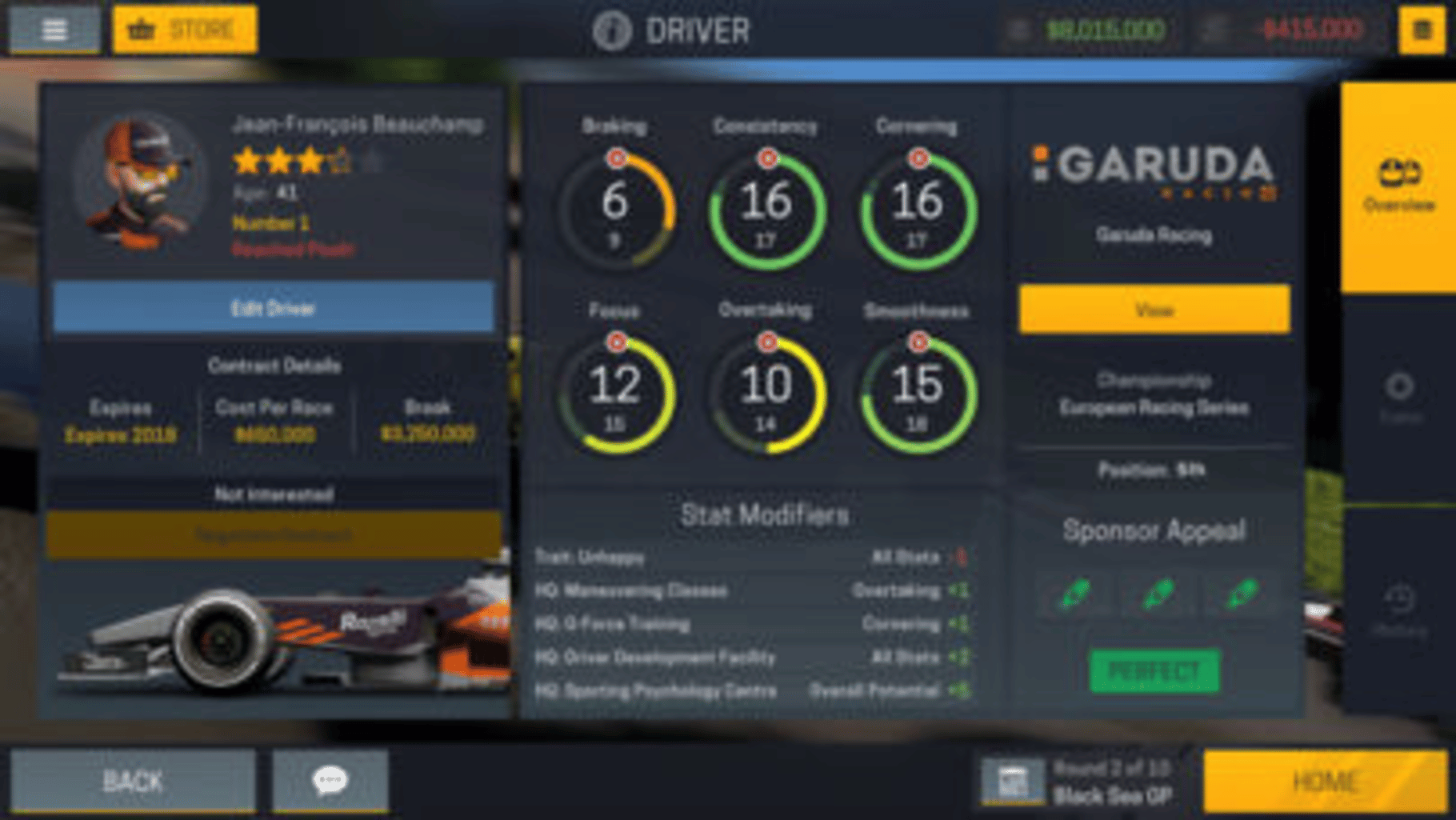 Motorsport Manager Mobile 2 screenshot