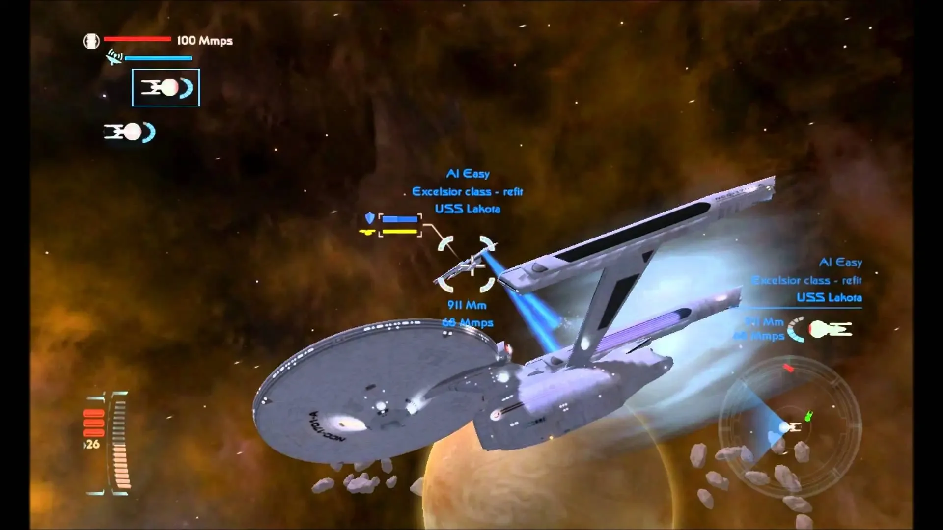 Captura de pantalla - Star Trek: Legacy