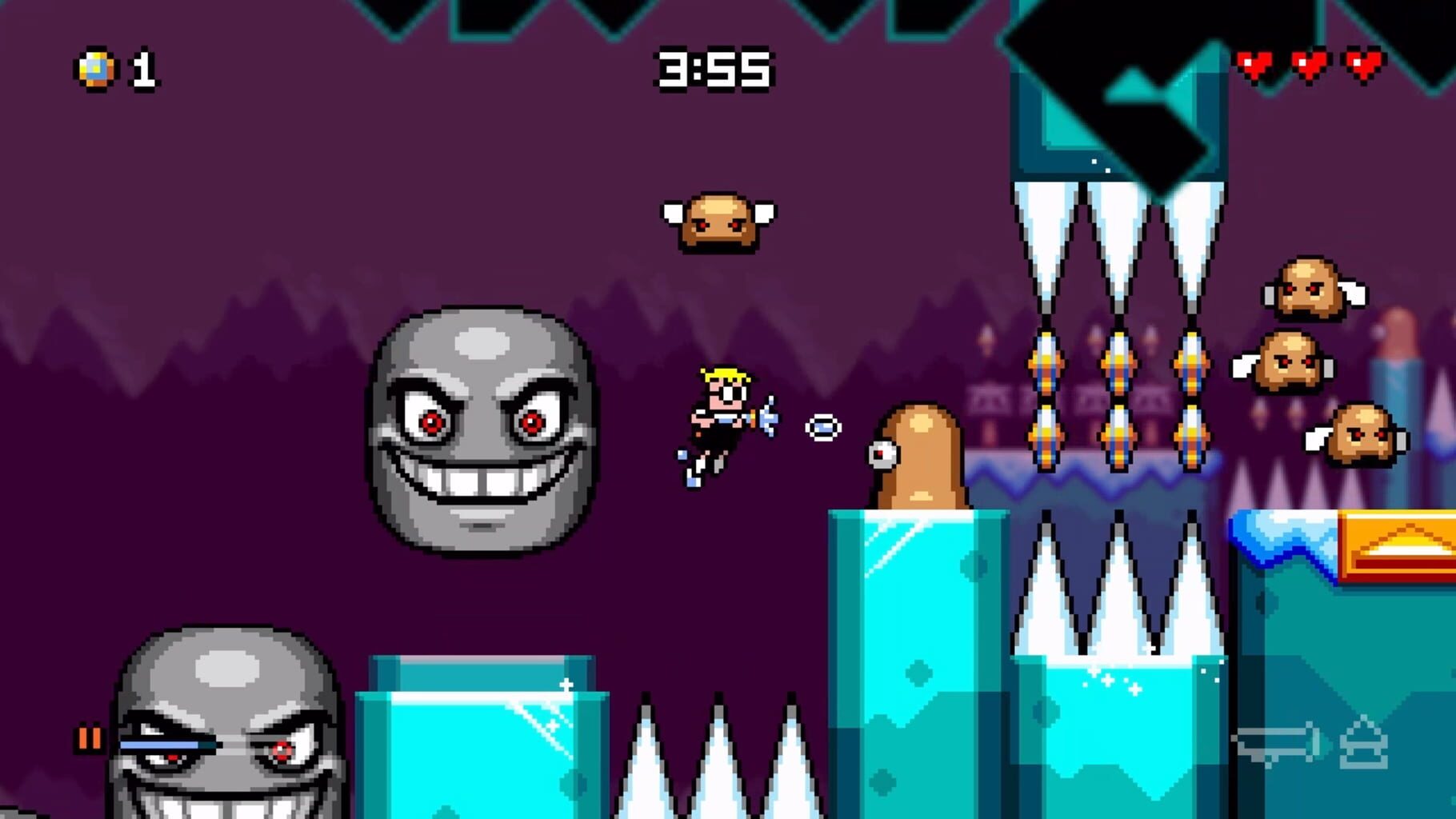 Captura de pantalla - Mutant Mudds Super Challenge