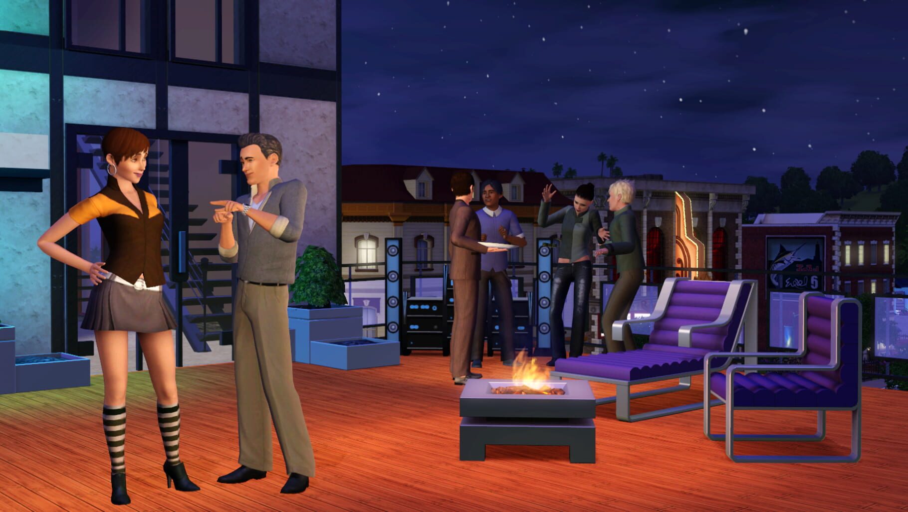 Captura de pantalla - The Sims 3: High-End Loft Stuff