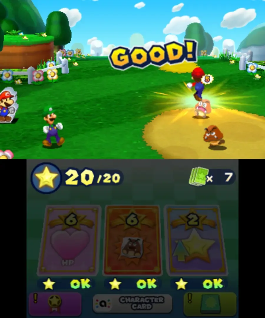 Captura de pantalla - Mario & Luigi: Paper Jam