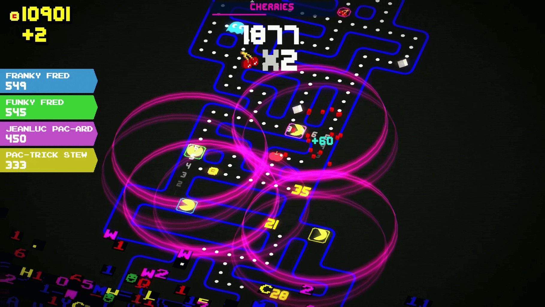 Pac-Man 256 screenshot