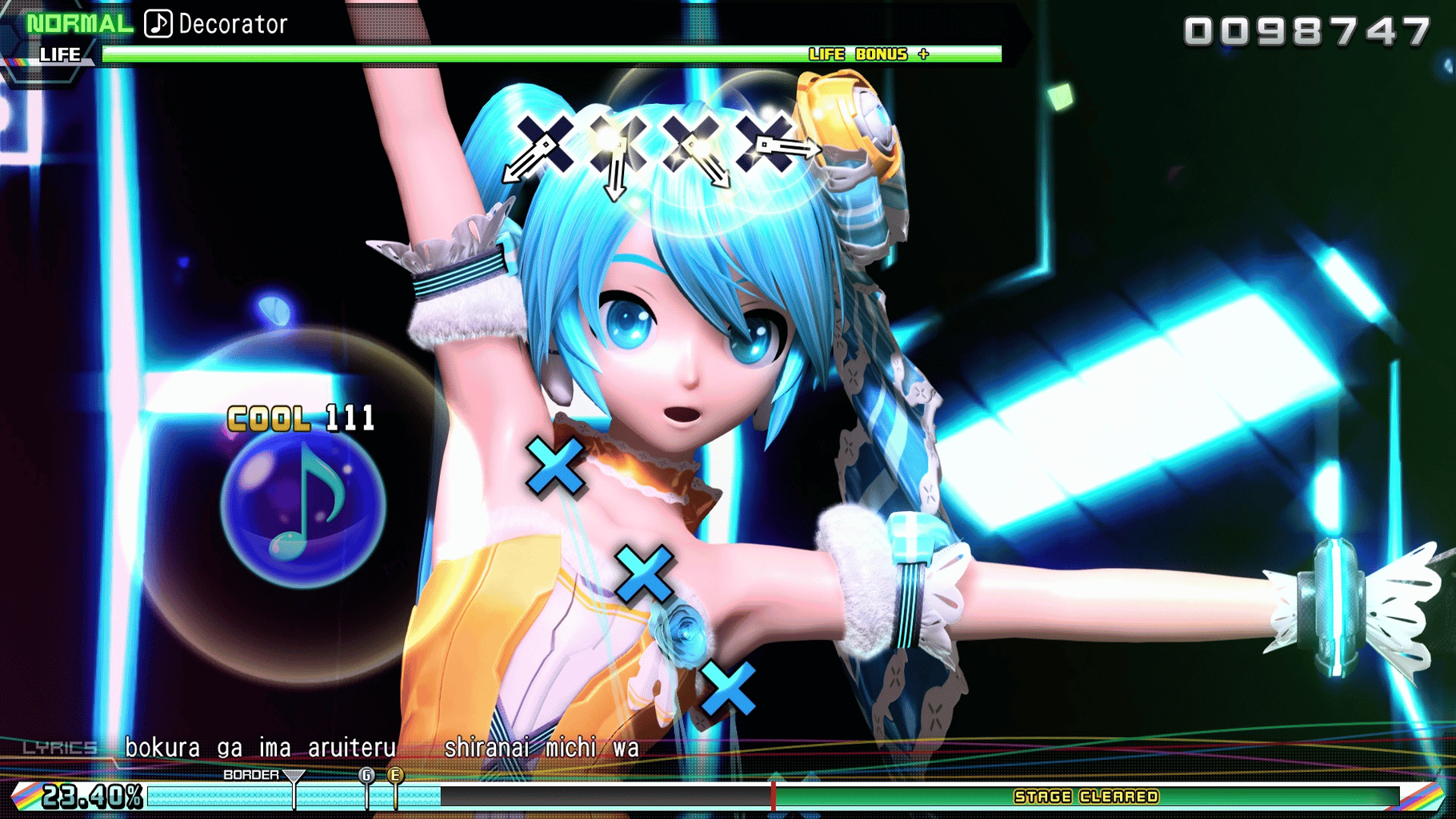 Hatsune Miku: Project Diva Future Tone screenshot