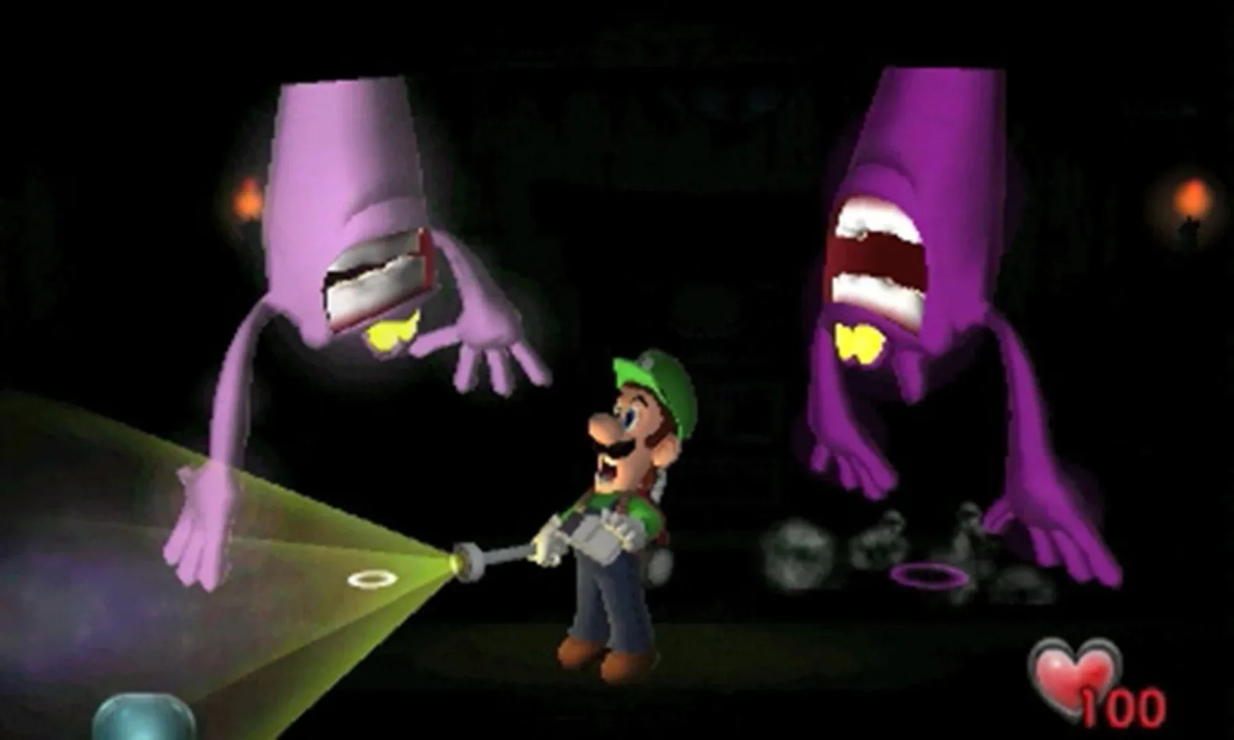 Captura de pantalla - Luigi's Mansion