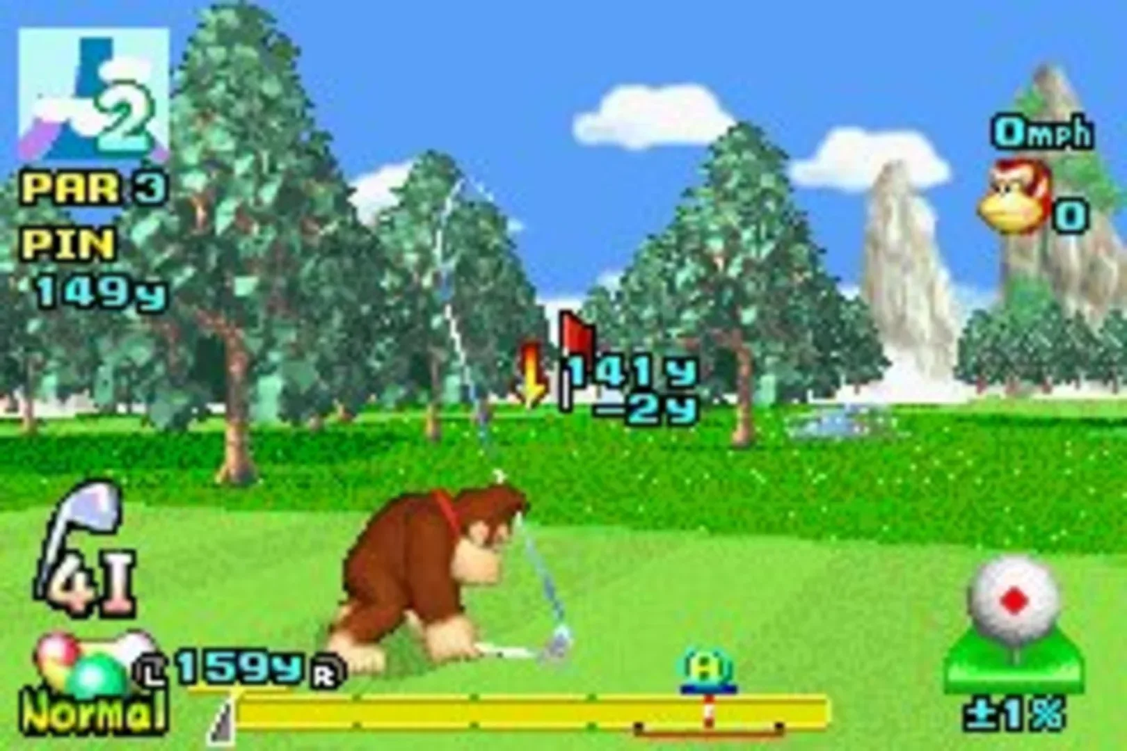 Captura de pantalla - Mario Golf: Advance Tour