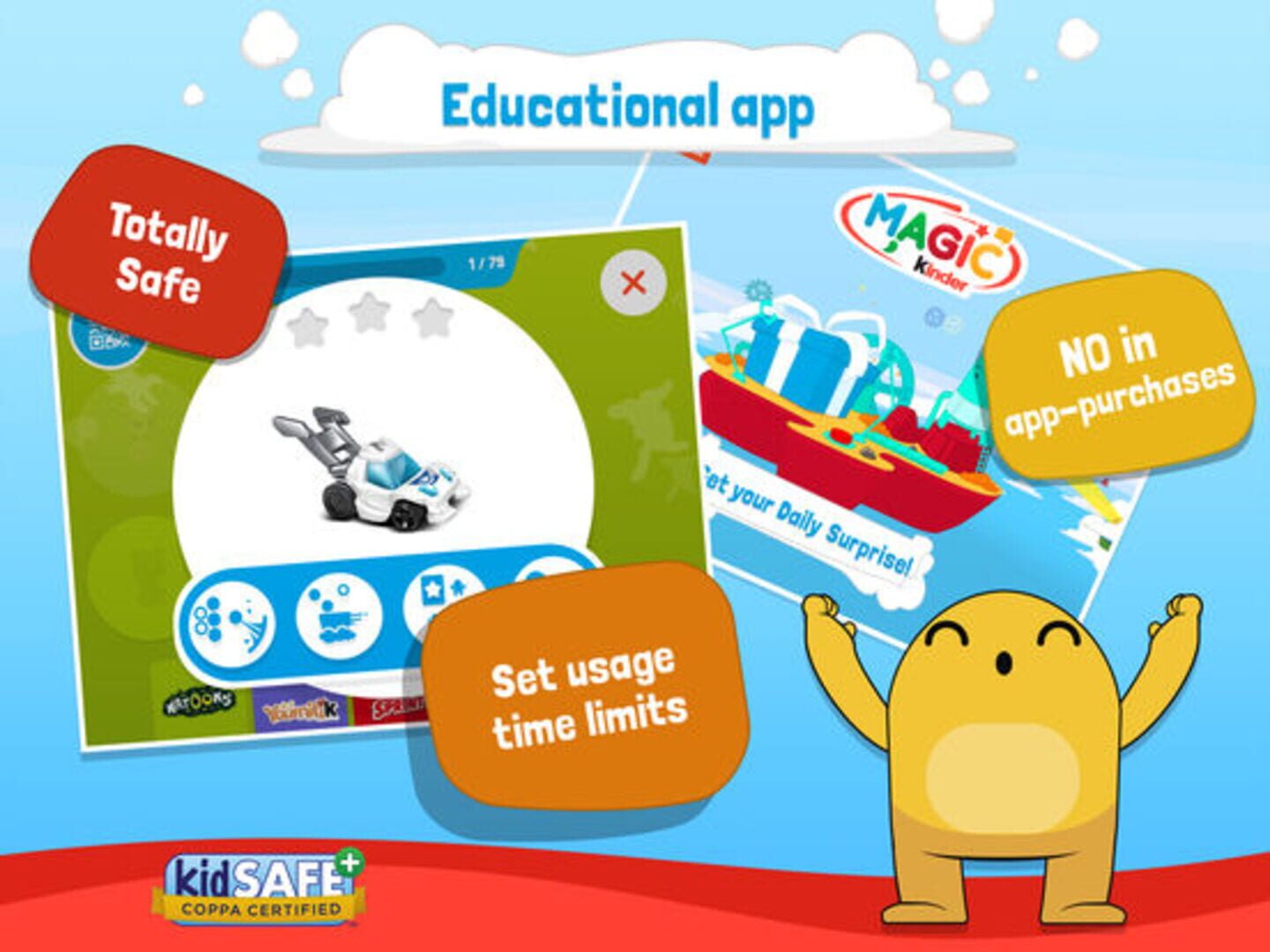 Magic Kinder - Educational app | Game Pass Compare
