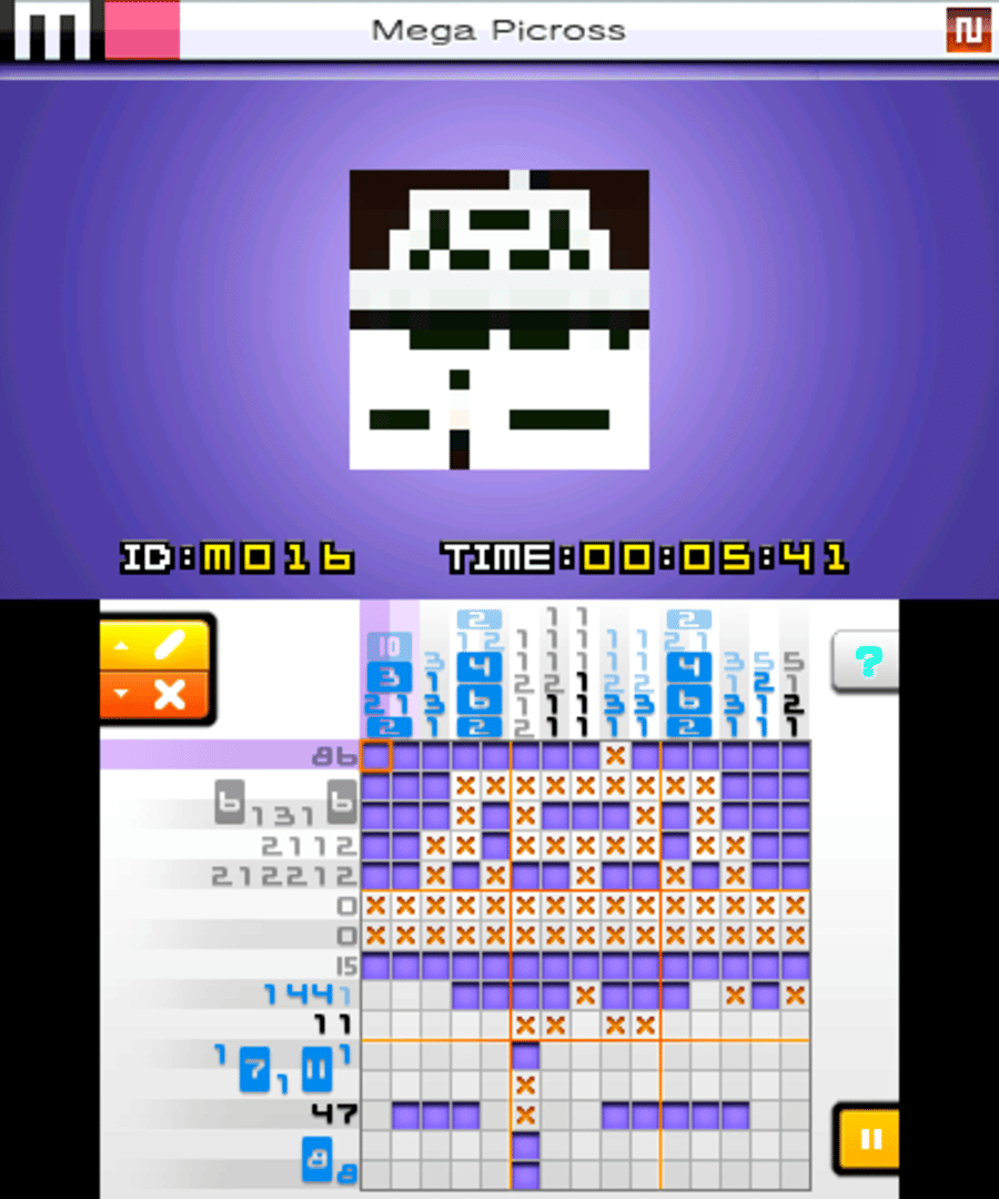 Picross e5 screenshot