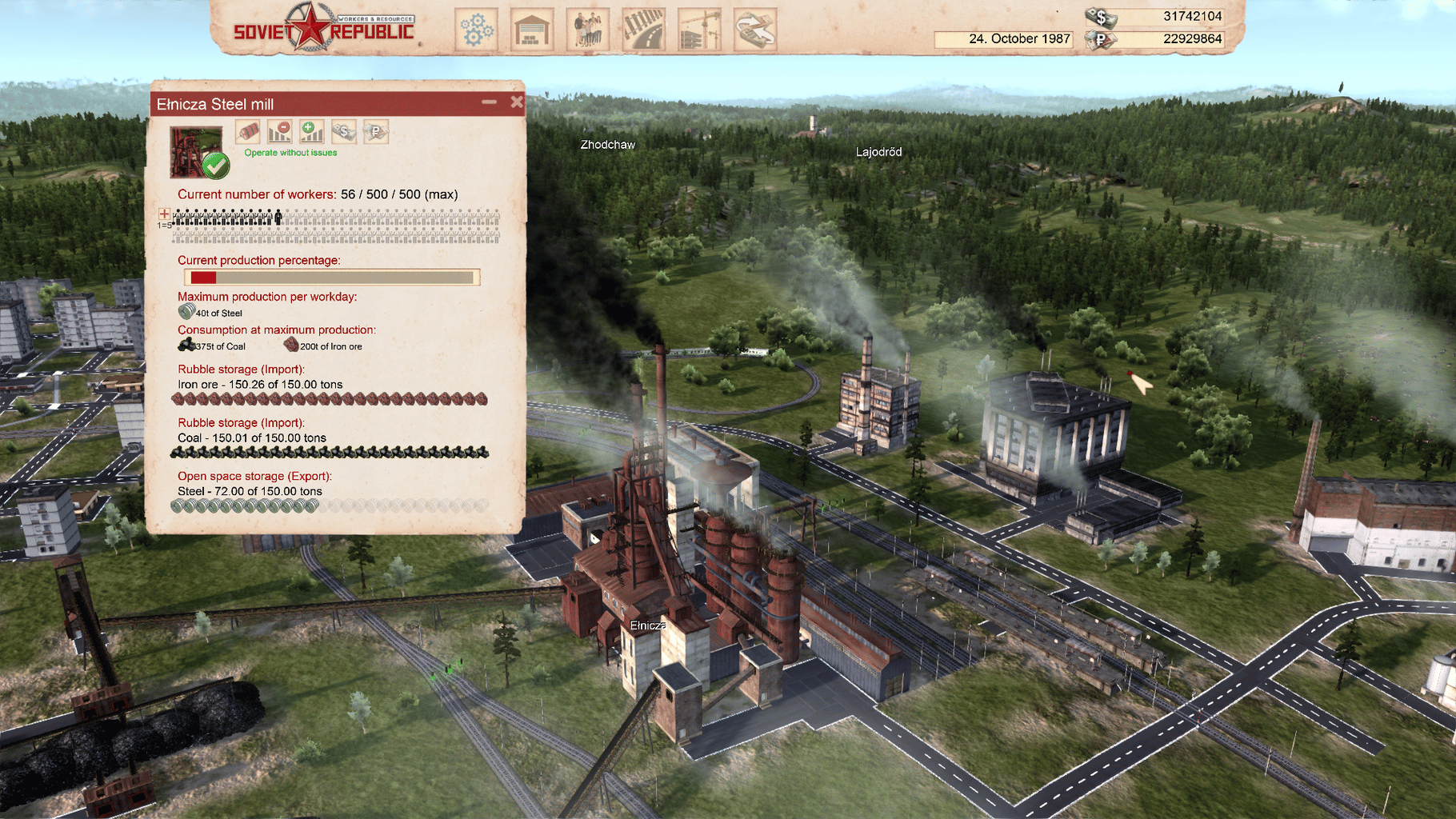 Workers & Resources: Soviet Republic screenshot