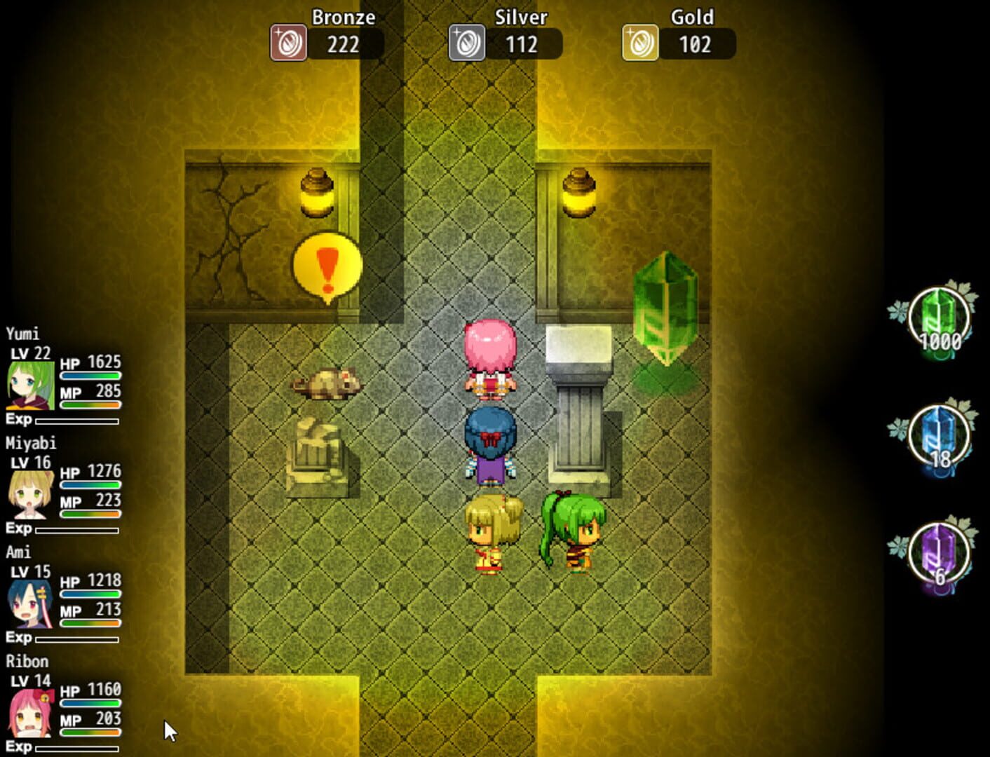 Magical girl's labyrinth - Screenshot