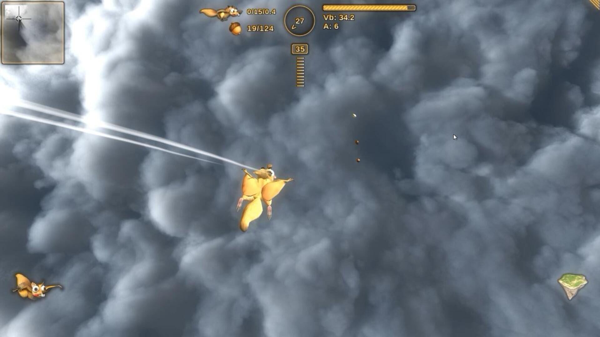Crazy Flying Squirrel - Screenshot