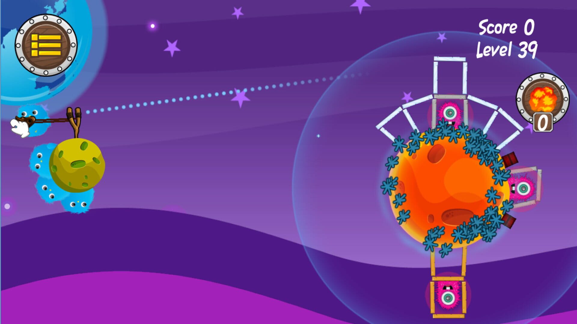 Furry Animals Bombing - Screenshot