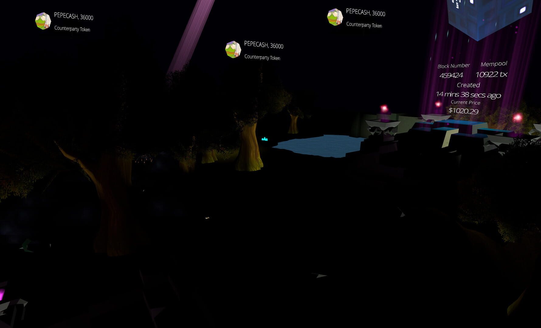 Bitcoin VR - Screenshot