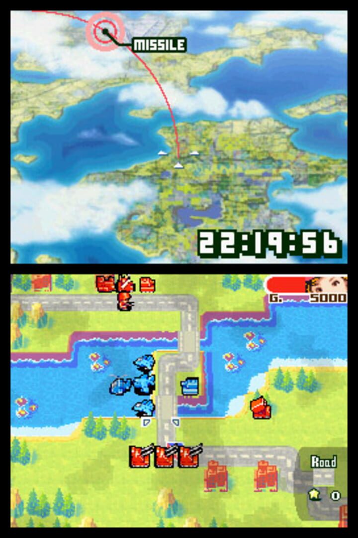 Captura de pantalla - Advance Wars: Dual Strike