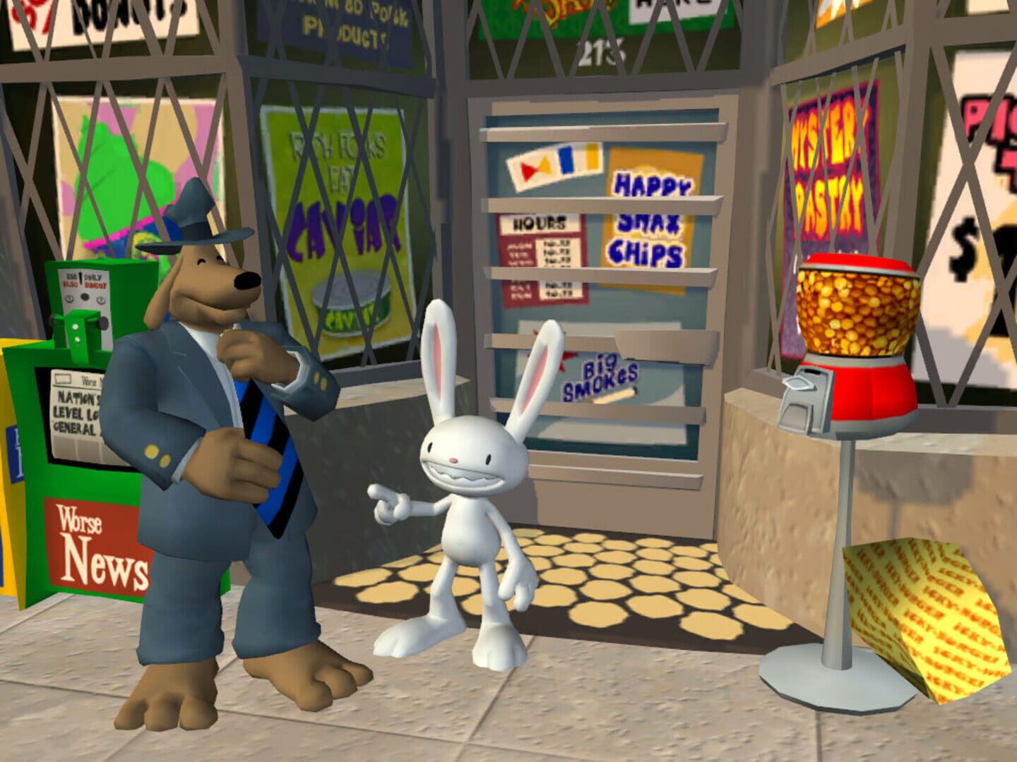 Captura de pantalla - Sam & Max: Save the World - Episode 1: Culture Shock