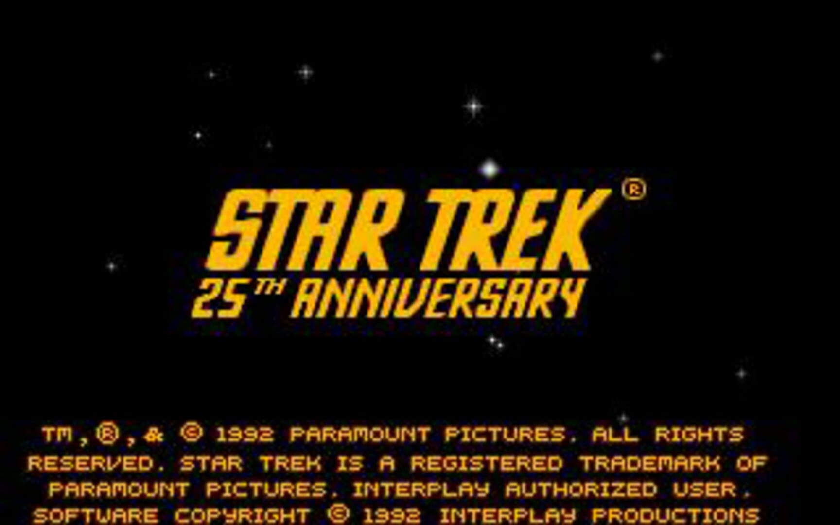 Captura de pantalla - Star Trek: 25th Anniversary